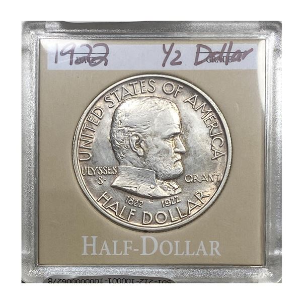 1922 Grant Half Dollar AU