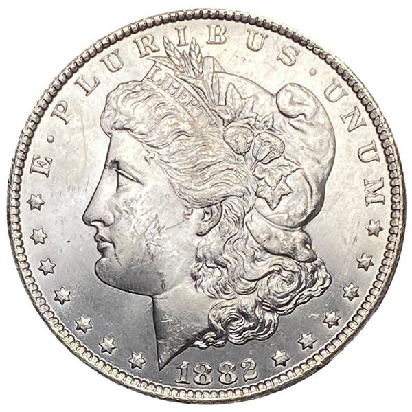 1882-CC Morgan Silver Dollar Ch BU