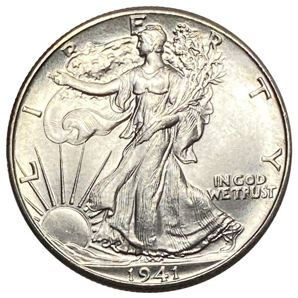1941 Walking Liberty Half Dollar Ch BU