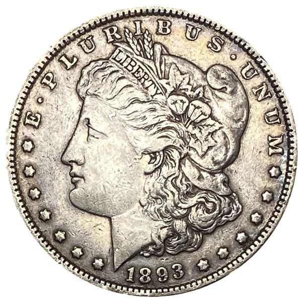 1893 Morgan Silver Dollar XF