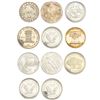 Image 2 : ND US and Foreign Silver Round Lot 13.5oz Total [11]