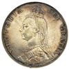 1887 Great Britain Silver 1/2 Crown AU