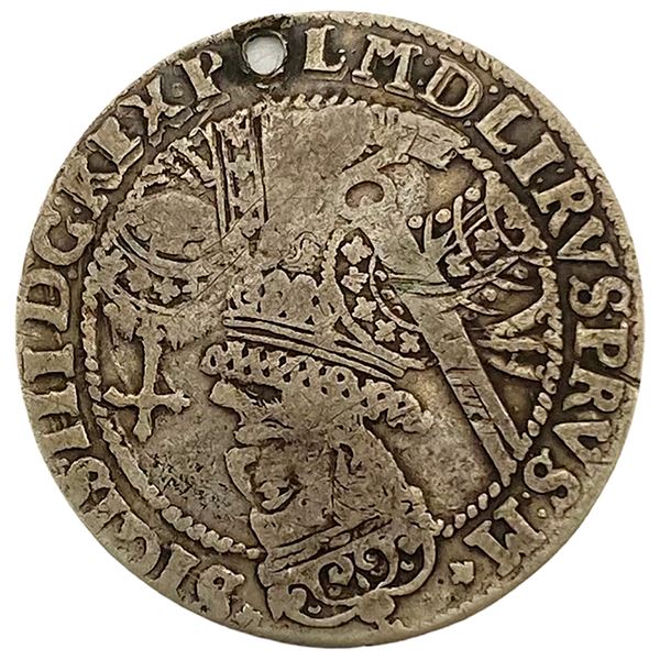 1622 Poland Silver 6 Groszy Avg Circ