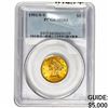 Image 1 : 1901/0-S $5 Gold Half Eagle PCGS MS64