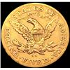 Image 2 : 1876-CC $5 Gold Half Eagle CLOSELY UNCIRCULATED