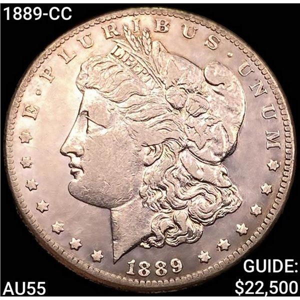 1889-CC Morgan Silver Dollar HIGH GRADE