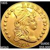 Image 1 : 1805 $5 Gold Half Eagle CHOICE BU