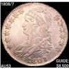 Image 1 : 1808/7 Capped Bust Half Dollar CLOSELY UNCIRCULATED