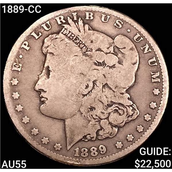 1889-CC Morgan Silver Dollar HIGH GRADE