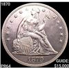 Image 1 : 1870 Seated Liberty Dollar GEM PROOF