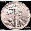 Image 1 : 1919-S Walking Liberty Half Dollar UNCIRCULATED