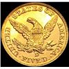Image 2 : 1853-D Large D $5 Gold Half Eagle UNCIRCULATED