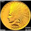 1907 $10 Gold Eagle CHOICE BU