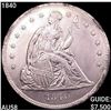 1840 Seated Liberty Dollar CHOICE AU