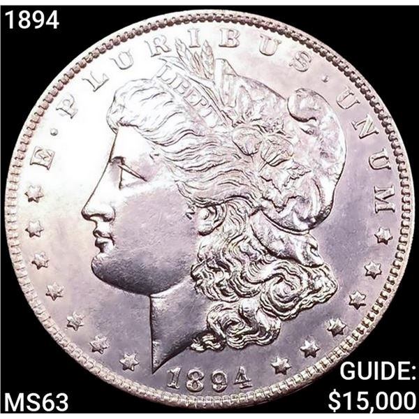 1894 Morgan Silver Dollar CHOICE BU