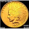 1907 No Motto $10 Gold Eagle CHOICE BU