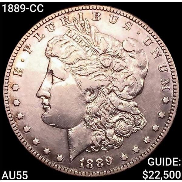 1889-CC Morgan Silver Dollar HIGH GRADE