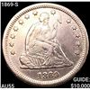 Image 1 : 1869-S Seated Liberty Quarter HIGH GRADE