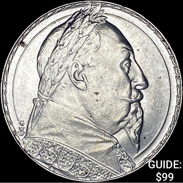 1932 Sweden Gustaf II Silver 2 Kronor UNCIRCULATED