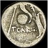 Image 2 : 46 BC Roman Rep T. Carisius Silver Denarius LIGHTLY CIRCULATED