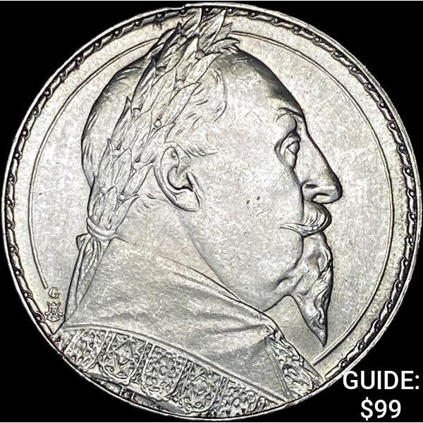 1932 Sweden Gustaf II Silver 2 Kronor UNCIRCULATED