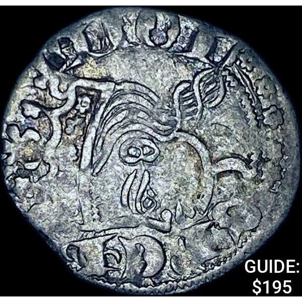 [1312-1350] Spain Alfonso XL Silver 9 Dineros CHOICE AU