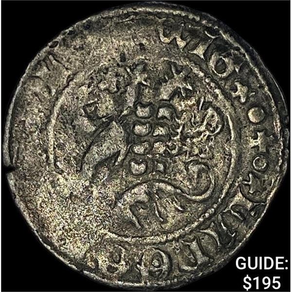 [1413-1458] Hesse Ludwig I Silver Schockgroschen CLOSELY UNCIRCULATED