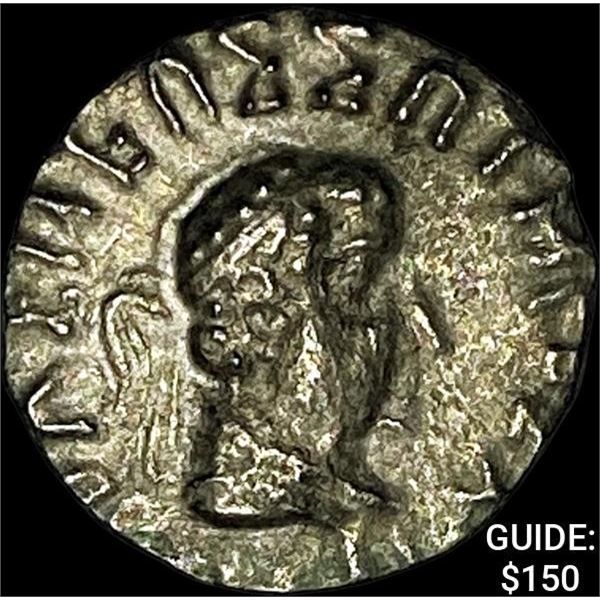 [70-50] BC Ancient Greek Bactria Hermaeus Drachm NEARLY UNCIRCULATED