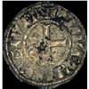 Image 2 : [1241-1257] France Nevers Mahaut II Silver Denier CLOSELY UNCIRCULATED