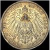 Image 2 : 1910-A Prussia Silver 3 Reichsmark CLOSELY UNCIRCULATED