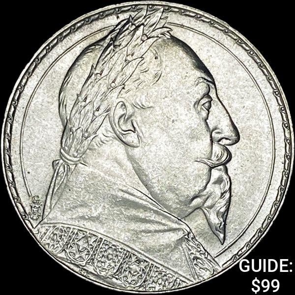 1932 Sweden Gustaf II Silver 2 Kronor UNCIRCULATED