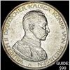 Image 1 : 1913-A Germany Wilhlm II Silver 5 Reichsmark CLOSELY UNCIRCULATED
