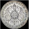 Image 2 : 1913-A Germany Wilhlm II Silver 5 Reichsmark CLOSELY UNCIRCULATED