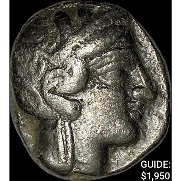 [440-404] BC Attica Athens Silver Owl Tetradrachm NEARLY UNCIRCULATED