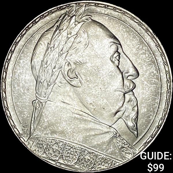1932 Sweden Gustaf II Silver 2 Kronor UNCIRCULATED