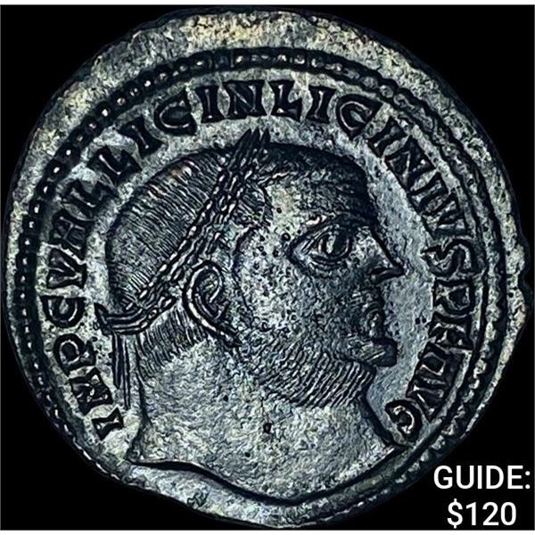 [308-324] AD Roman Licinius I Silvered Bronze Follis CHOICE AU