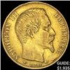 Image 1 : 1856-A France Napolean III Gold 20 Francs CLOSELY UNCIRCULATED