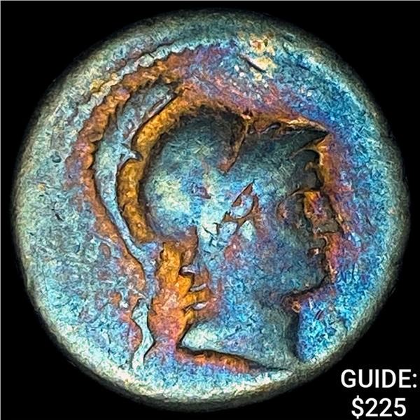 76 BC Roman Rep L Rustius Toned NEARLY UNCIRCULATED