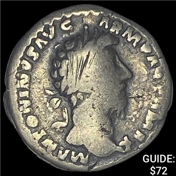 [177-192]AD Roman Commodus Silver Denarius NEARLY UNCIRCULATED