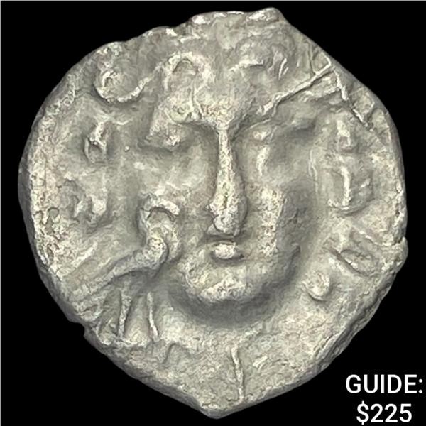 [175-150] BC Ancient Greek Caria Mylasa Silver Drachm CLOSELY UNCIRCULATED