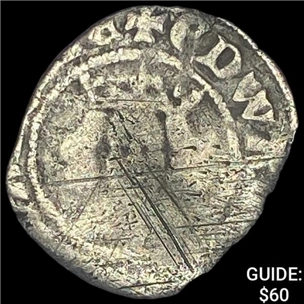[1327-1377] England Edward III Silver Penny York LIGHTLY CIRCULATED