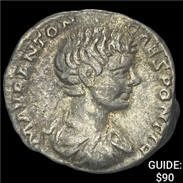 [196-198]AD Roman Sept Seveus Silver Denarius CLOSELY UNCIRCULATED
