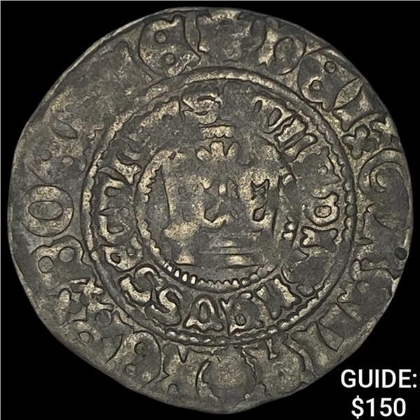 [1471-1516] Bohemia Vladislaus II Silver 1 Groschen NEARLY UNCIRCULATED