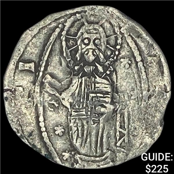 [1346-1355] Serbia Stefan Uros IV 1 Silver Dinar CLOSELY UNCIRCULATED