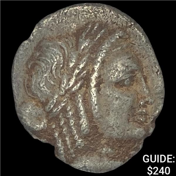 After 168 BC Masykytes Lycian League Silver Drachm NEARLY UNCIRCULATED