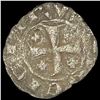 Image 2 : Crusader Cyprus Janus, 1398-1432 Silver Denier CLOSELY UNCIRCULATED