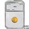 Image 1 : 1911-D $2.50 Gold Quarter Eagle PCI MS62