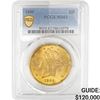 Image 1 : 1889 $20 Gold Double Eagle PCGS MS62