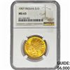 Image 1 : 1907 $10 Gold Eagle NGC MS63