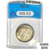 1923-S Monroe Half Dollar ANACS MS63